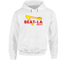 Load image into Gallery viewer, Funny Beat LA in out Parody New England Football Fan T Shirt - image_6ee98fc2-3dcf-4ce9-a26e-0300ba1e8789