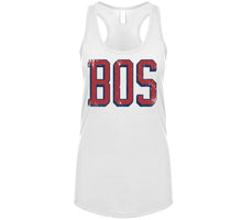 Load image into Gallery viewer, Boston Vintage BOS Baseball Fan  T Shirt - image_6f5a789c-6496-40f2-8d05-102e9240cc94