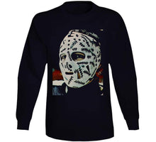 Load image into Gallery viewer, Gerry Cheevers Goalie Mask Boston Hockey Fan v3 T Shirt - image_704ab093-404b-4476-a2ff-1f1b7dfbc819