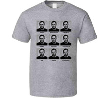 Load image into Gallery viewer, Bill Belichick Moods Of Belichick New England Football Team T Shirt - image_707c31cf-cbcd-497e-ab0e-863e60d269e2