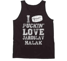 Load image into Gallery viewer, Jaroslav Halak I Love Boston Hockey Fan T Shirt - image_719b2257-72a4-4082-b57d-d835a2dd972e