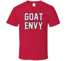 Load image into Gallery viewer, Goat Envy Tom Brady New England Football Fan T Shirt - image_72e70565-5e7f-4455-b0b6-f6f0e060936f