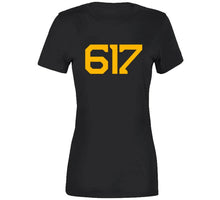 Load image into Gallery viewer, Boston Area Code Boston Hockey Fan T Shirt - image_7347ae79-e99a-4d2f-b844-0c2f618a020f