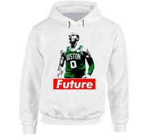 Load image into Gallery viewer, Jayson Tatum The Future Boston Fan Basketball T Shirt - image_73e691e3-23e9-4b65-aa70-f18efe2158e8