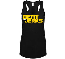 Load image into Gallery viewer, Beat the Jerks Boston Hockey Fan T Shirt - image_73f89e97-bbdc-4305-9fa1-f63e9830dfd8