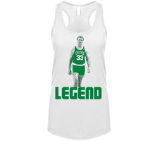 Load image into Gallery viewer, Larry Bird Legend GOAT Boston Basketball Fan T Shirt - image_74202b4d-1b5f-4974-a707-0d64f492b17e