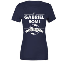 Load image into Gallery viewer, Gabriel Somi We Trust New England Soccer T Shirt - image_7490fda1-68cd-4016-9b5d-29fbf43c0b3a