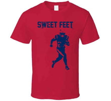 Load image into Gallery viewer, James White Sweet Feet New England Football Fan T Shirt - image_74b4a034-13ff-4cb3-907c-0f8df5670f41