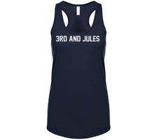 Load image into Gallery viewer, Julian Edelman 3rd And Jules New England Football Fan T Shirt - image_765f40ed-3e8b-4f5c-88c4-573dca8f69ae