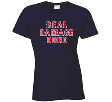 Load image into Gallery viewer, Real Damage Done Boston Baseball Fan T Shirt - image_7728dcd3-58e5-401e-a963-0776dbd9d1e0