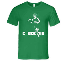 Load image into Gallery viewer, Carsen Edwards C Boogie Boston Basketball Fan v3 T Shirt - image_77ceffa4-3b11-4743-8d20-2ac71f86a128