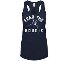 Load image into Gallery viewer, Fear The Hoodie Bill Belichick New Engalnd Football Fan T Shirt - image_7854f002-dc0a-477f-899f-e6af070eadc2