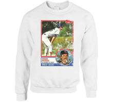 Load image into Gallery viewer, Retro Topps Wade Boggs Rookie Card Baseball Fan T Shirt - image_78a143cc-5c66-4a9e-999d-c903125c6d64