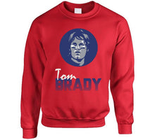 Load image into Gallery viewer, Retro 80s Style Tom Brady New England Football Fan T Shirt - image_79b8a7ed-1db1-4cc3-a9a2-36a8c4bf18f4