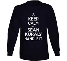 Load image into Gallery viewer, Sean Kuraly Keep Calm Boston Hockey Fan T Shirt - image_79bf4754-4599-483e-90e7-df07790cc029
