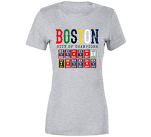 Load image into Gallery viewer, Boston City of Champions Boston Sports Fan Distressed T Shirt - image_79da79ea-0af2-4917-b27b-fcc549c46e21