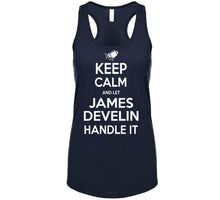 Load image into Gallery viewer, James Develin Keep Calm New England Football Fan T Shirt - image_7a01fac2-8467-478b-b543-cc5d946e3685