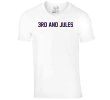 Load image into Gallery viewer, 3rd and Jules Julian Edelman MVP New England Football Fan T Shirt - image_7a184271-f909-4dee-a7b3-c6e5a753effb