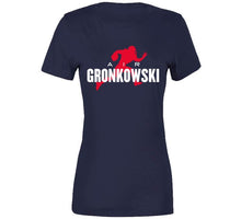 Load image into Gallery viewer, Rob Gronkowski Air New England Football Fan T Shirt - image_7a2fcac2-d4e7-480e-8b74-f2a4fa31d41f