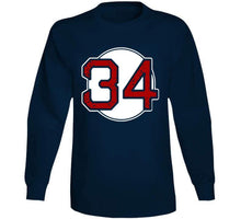 Load image into Gallery viewer, David Ortiz Big Papi 34ever Boston Baseball T Shirt - image_7af25ffa-e01c-4798-8a94-9d049d699660