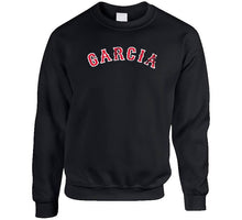 Load image into Gallery viewer, Boston Faithful Garcia Baseball Fan Distressed T Shirt - image_7b1ce8c5-8583-4f0c-a097-c3a7490863a9