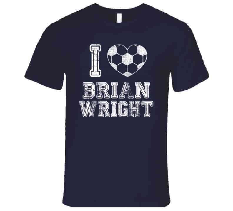 Brian Wright I Heart New England Soccer T Shirt - image_7b2187af-8457-447d-bbb0-2b06fd551d0f