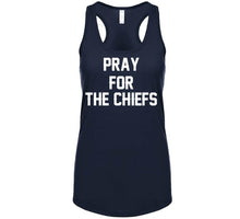 Load image into Gallery viewer, Pray For The Chiefs Tom Brady New England Football Fan T Shirt - image_7bd37573-8cf4-4bc8-8902-eee48a42819c