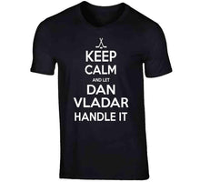 Load image into Gallery viewer, Dan Vladar Keep Calm Boston Hockey Fan T Shirt - image_7c70b743-bcd7-4920-9eb5-ec2fa3cc5376