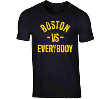 Load image into Gallery viewer, Boston Vs Everybody Hockey Fan Distressed T Shirt - image_7e2335ca-8156-4834-8b63-8425c7c89023