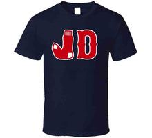 Load image into Gallery viewer, JD Martinez JD Socks Boston Baseball Fan T Shirt - image_7ec91974-0e26-42bd-a4b9-278ed19acd58