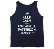 Load image into Gallery viewer, Cordarrelle Patterson Keep Calm New England Football Fan T Shirt - image_7fdfa2be-5f40-4567-b98f-d71cc281762a