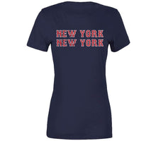 Load image into Gallery viewer, New York New York Boston Celebration Baseball Fan T Shirt - image_80117b5c-ddc3-4949-b5b2-f561afbec7b1