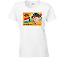 Load image into Gallery viewer, Carl Yastrzemski Rookie Card Boston Baseball Fan T Shirt - image_8047be08-4c7d-4b2b-9ac0-36ed2dd8ae8e