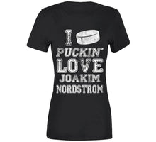 Load image into Gallery viewer, Joakim Nordstrom I Love Boston Hockey Fan T Shirt - image_809f3eff-e441-41a2-b5a1-53b907d4af1b