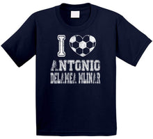 Load image into Gallery viewer, Antonio Delamea Mlinar I Heart New England Soccer T Shirt - image_81f52148-2151-4be1-a38c-f98d23102808