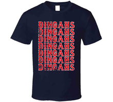 Load image into Gallery viewer, Dingahs Home Run Boston Baseball Fan T Shirt - image_82958ea6-e172-4094-b5aa-895c2f464d7b
