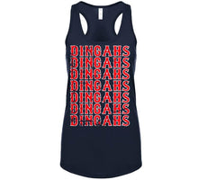 Load image into Gallery viewer, Dingahs Home Run Boston Baseball Fan T Shirt - image_837bd127-632b-4629-9b22-cc2d5a089d78