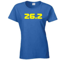 Load image into Gallery viewer, Boston Marathon Inspired 26.2 Miles T Shirt - image_83e46e3b-31e6-4f4f-9bb2-28e4fb03e76c