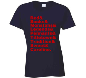 Boston Baseball Fan Tradition Names T Shirt - image_846151a2-cf9d-4a6d-84b9-be21c6a9abd6