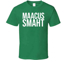 Load image into Gallery viewer, Marcus Smart Maacus Smaht Boston Basketball Fan v2 T Shirt - image_849fb7c4-c5b1-4d38-988b-4207701d3a11
