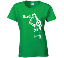 Load image into Gallery viewer, Larry Bird Silhouette BIRD Boston Basketball Fan T Shirt - image_85f511ac-585f-4905-b75b-4c348ac94282