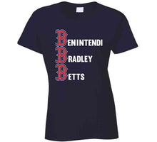 Load image into Gallery viewer, Killer Bs Benintendi Betts Bradley Boston Baseball Fan T Shirt - image_86248629-d199-4027-9f27-51de9a2a76e7