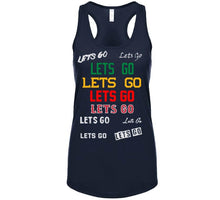 Load image into Gallery viewer, Lets Go Lets Go Lets Go Tom Brady New England Football Fan T Shirt - image_87170c0d-d855-47c2-b1ae-8e9ff30d6497