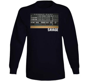 Boston Fenway Scoreboard Savage 19 to 3 New York Beat Down Baseball Fan T Shirt - image_871c1266-9aa9-4321-9e87-1cea91484d27