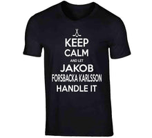 Load image into Gallery viewer, Jakob Forsbacka Karlsson Keep Calm Boston Hockey Fan T Shirt - image_879aa3e5-7bba-480f-8d64-8d4276e3fe3e