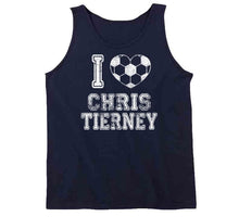 Load image into Gallery viewer, Chris Tierney I Heart New England Soccer T Shirt - image_88bd324a-1f23-4992-b9e4-0d425a1899d3