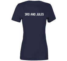 Load image into Gallery viewer, Julian Edelman 3rd And Jules New England Football Fan T Shirt - image_89883881-12cd-4611-9f5e-21b9e347f124