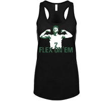 Load image into Gallery viewer, Jaylen Brown Flex On Em Boston Basketball Fan T Shirt - image_89928123-7c32-467f-8131-6e32f87e53f4