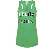 Load image into Gallery viewer, Celtix And Chill Parody Funny Basketball Fan T Shirt - image_8a91d567-065e-40c4-9a5a-56074bee91cd