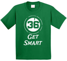 Load image into Gallery viewer, Marcus Smart Get Smart Boston Basketball  Fan Distressed T Shirt - image_8ad31f86-a01a-4f04-a713-5729e2ae0977